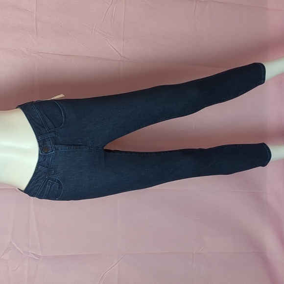 Gap Mid Rise Universal Dark Wash Jeggings size 26 2 Petite - Picture 1 of 13